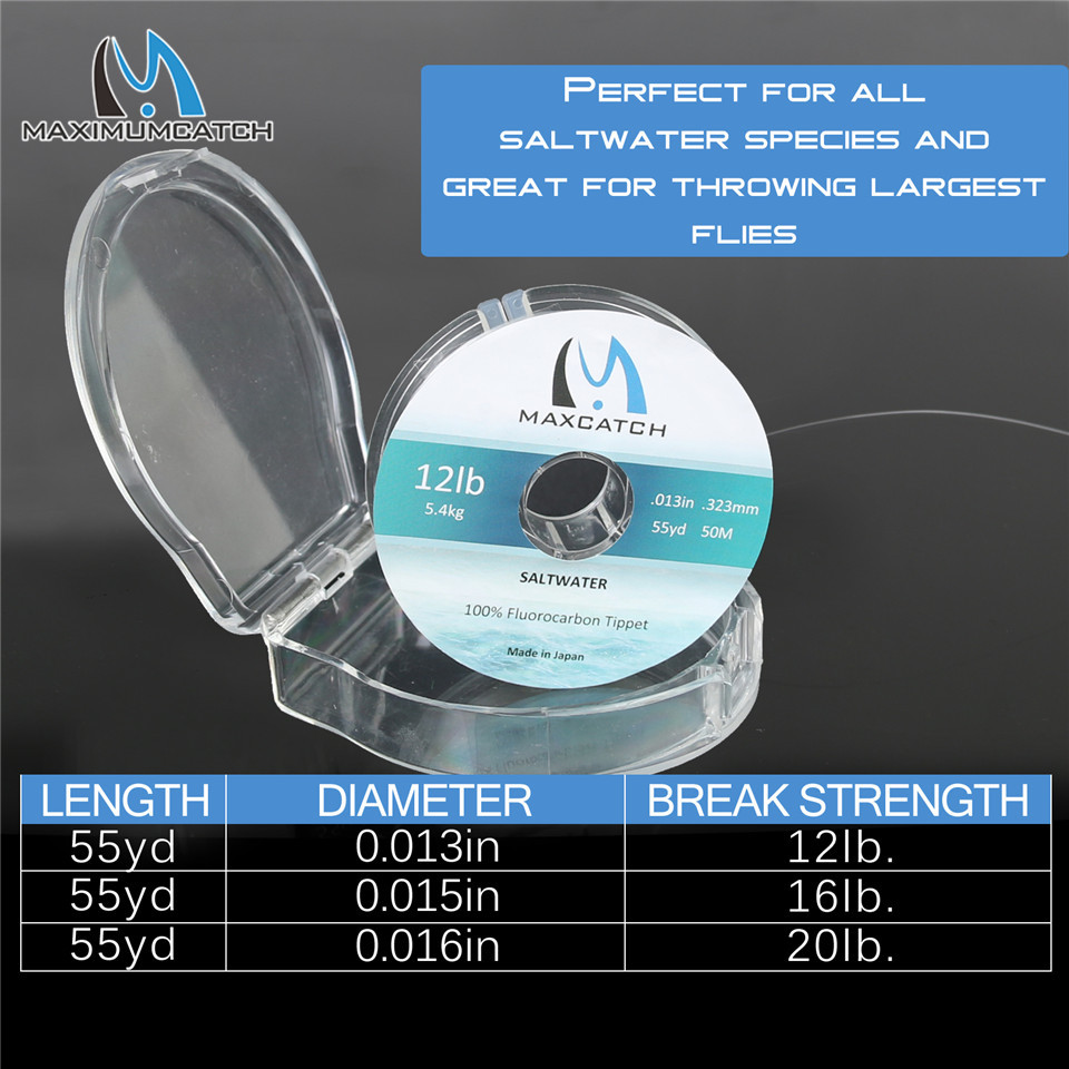 Maximumcatch 100% Pure Fluoroc - огляд і ціна Fluorocarbon Line