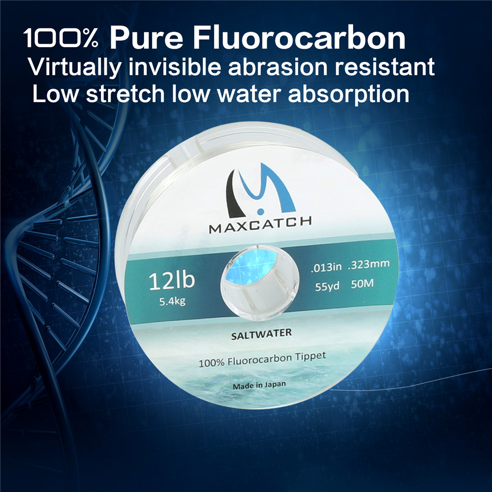 Maximumcatch 100% Pure Fluoroc - огляд і ціна Fluorocarbon Line