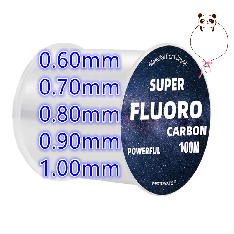 100M Big Size Fluorocarbon Fis - огляд і ціна Copolymer Line