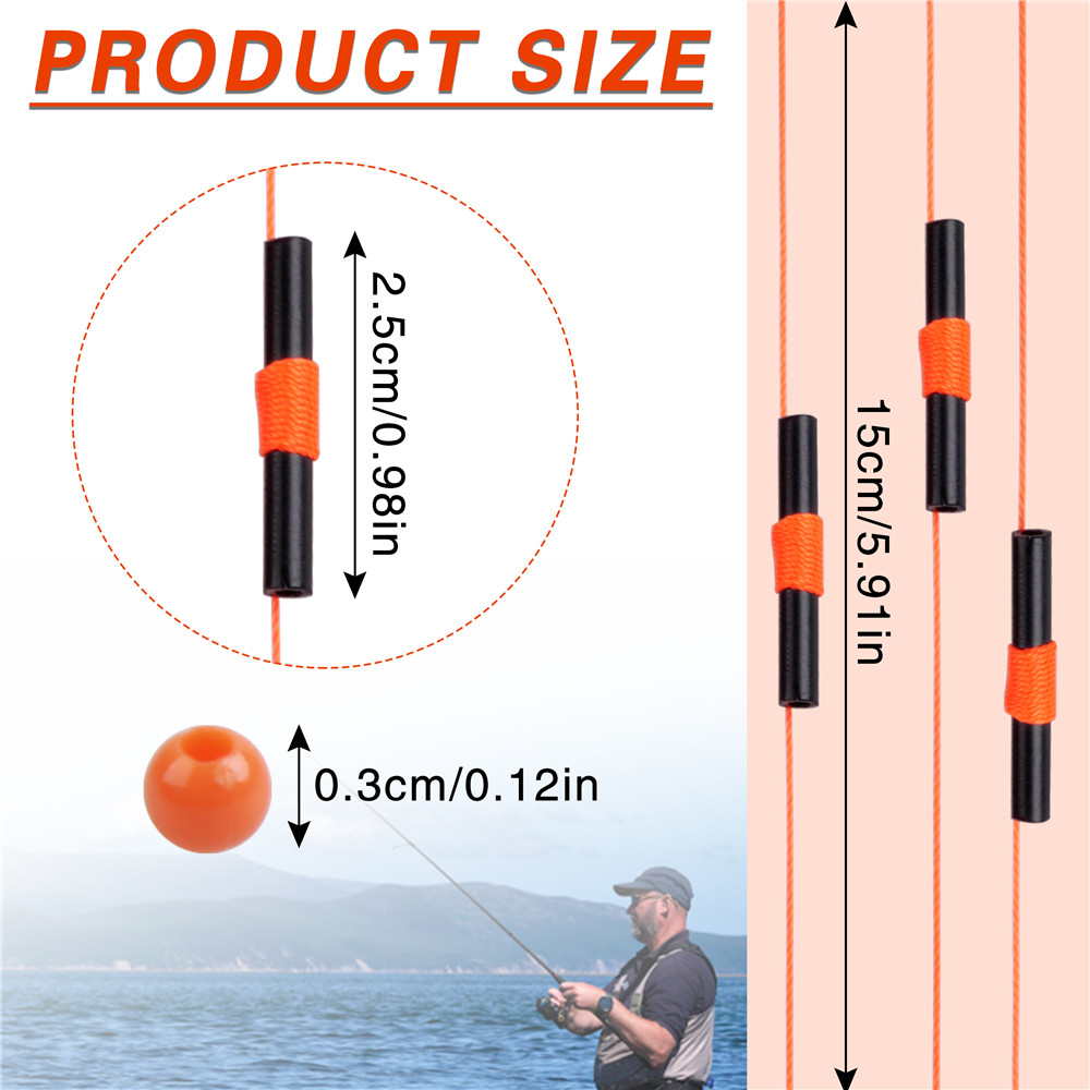 150PCS Bobber Stops Slip Bobbe - огляд і ціна Monofilament Line