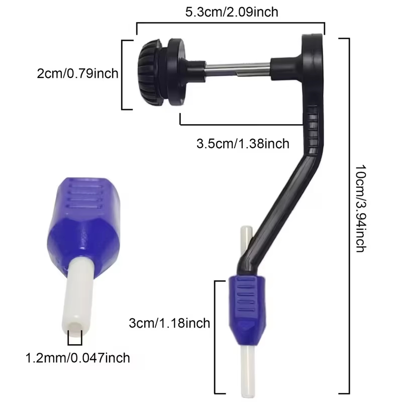 2PCS Fly Tying Bobbin Holder C - огляд і ціна Monofilament Line