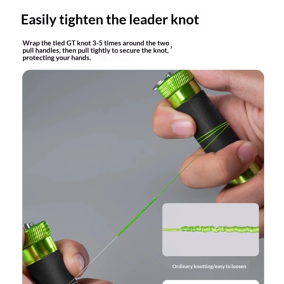 Fishing Line Puller Non-slip G - огляд і ціна Leader Line