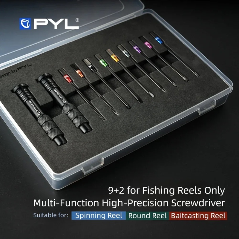 PYL 9+2 S2 Alloy Steel Screwdr - огляд і ціна Shimano Reel Stradic