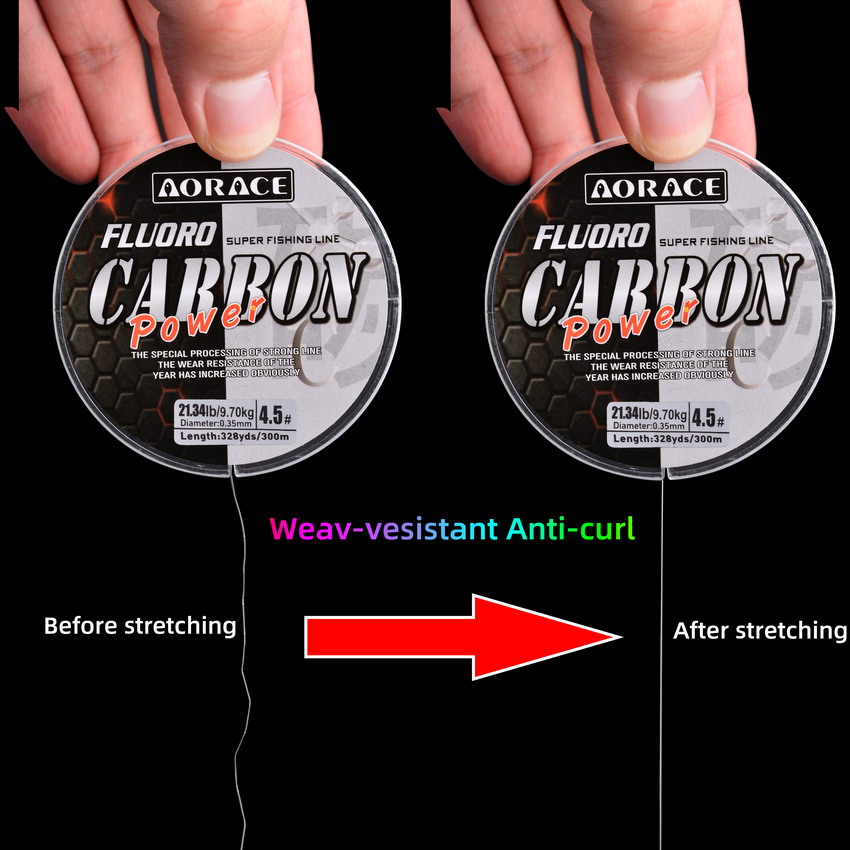 Aorace 300M Fluorocarbon Fishi - огляд і ціна Copolymer Line